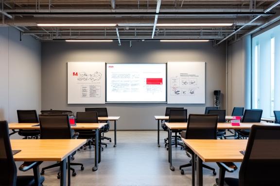 Interior of BatinoCloud's modern coaching space in Eindhoven